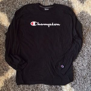Champion long sleeve t shirt
